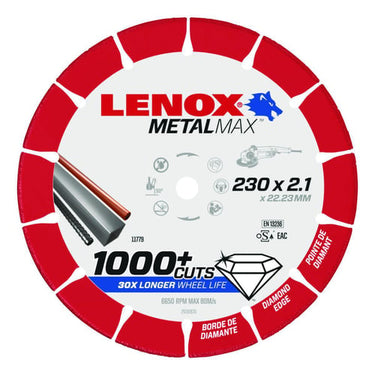 Lenox Cutoff Skive Metalmax 230x2.1x22.2mm - 1