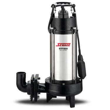 STP-1800MG Kloakpumpe Multigrinder 1800 W m/automatik 230V - 1