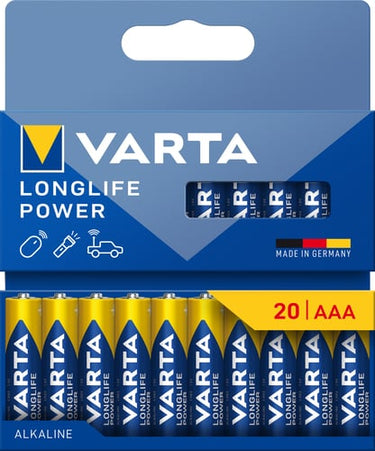 Varta Batteri Longlife Power AAA 20 stk - 1