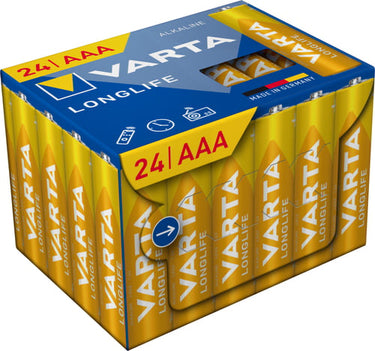 Varta Batteri Longlife AAA 24 stk - 1