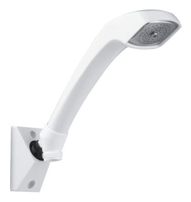 Damixa perle-spray håndbruser m/vægflange hvid - 1