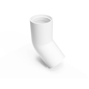 Purus vinkel 45° Ø40mm indstik - 1