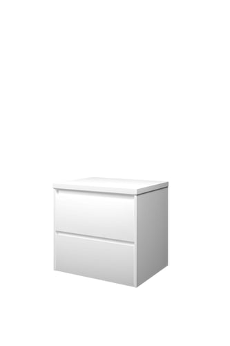 Sanibell Proline møbelsæt 61x46cm mat hvid - 1