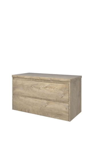 Sanibell Proline møbelsæt 101x46cm rå eg - 1