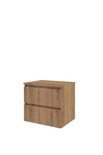 Sanibell Proline møbelsæt 61x46cm med lodrette lameller urban eg - 1