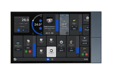 Shelly Wall Display XL Silver - WiFi touch skærm - 1