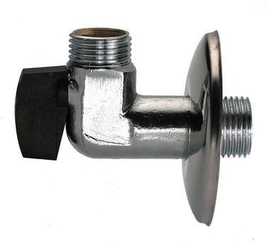 Gustavsberg Securex kuglehane 17-1230 vi dn15 Nippel/Nippel forkromet - 1