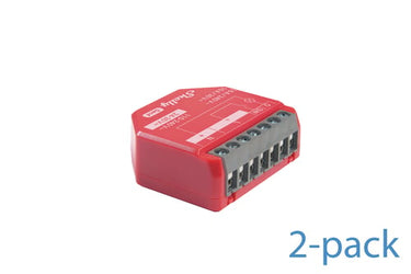 Shelly 1PM Gen4 2-pack - WiFI & Zigbee relæ med effektmåling (24VDC/230VAC) - 1