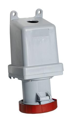 CEE udtag 63A 415V IP67 6H 463RS6W - 1
