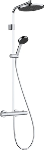 hansgrohe Activera S brusesæt 240 1jet EcoSmart m/Ecostat Fine Varia krom - 1