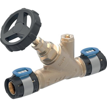 Geberit FlowFit afspærringsventil: CuSn4Zn2PS d=32mm - 1