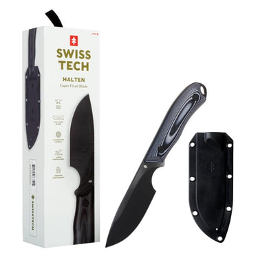 Swiss Tech Halten 3,85" Kniv med fast blad - 1