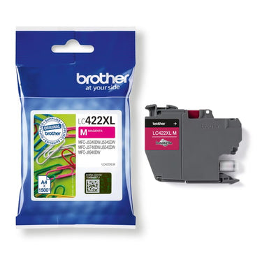 Brother LC422XLM Blæk 1500 sider magenta - 1
