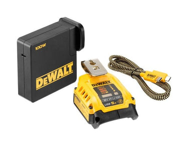 Dewalt 18V XR USB-Oplader Strømtilgang DCB094K - 1