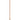 Kriss Single håndklædetørrer 1480x32mm kobber - 1