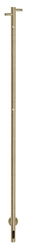 Kriss Single håndklædetørrer 1480x32mm messing - 1