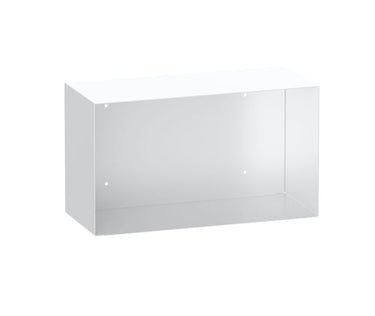 KRISS hylde hvidt stål 35x20x14cm - 1