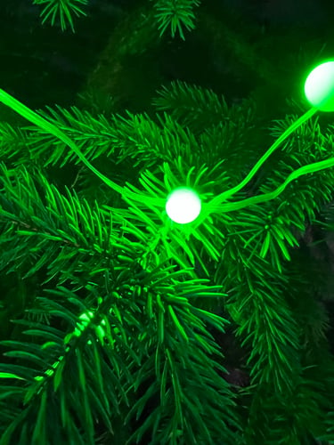 Julekæden - Kugle 10m RGB Bluetooth - 1