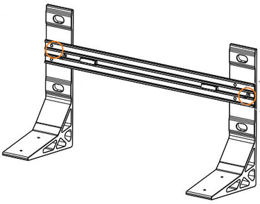 AEG AS-BMH07-BP, Base Support(For wall mounting) - 1