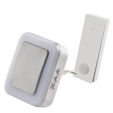 TREND New Premium Bluu Trådløs Dørklokke - Hvid - Plug-in - 1