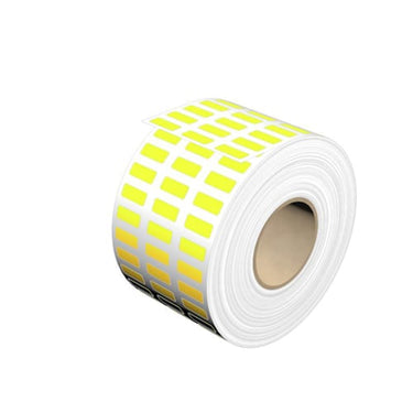 Klæbemærke gul 15X6MM uden print (R10000) - 1