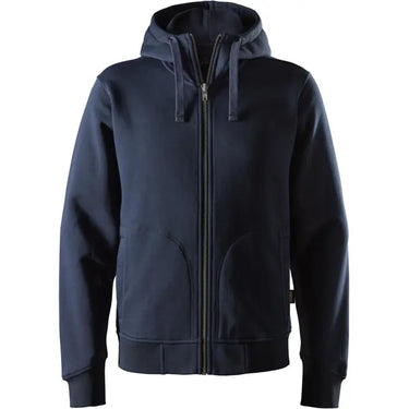 Snickers Kraftig sweatshirt lynlås hætte 2046 navy str 4XL - 1