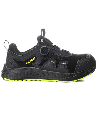 Elten sikkerhedssko IVAR XXNF Low S3S sort-lime str 43 - 1