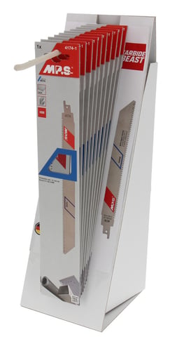 MPS Bajonetsav Carbide Beast 10 x 1 stk display - 1