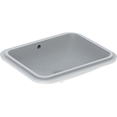 Geberit Variform håndvask 580x490x178mm underlim hvid porcelæn - 1