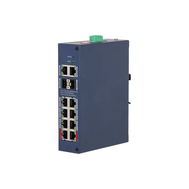 8-Port PoE Cloud administreret Hardened Gigabit Switch, CHS4212-8GT-110 - 1