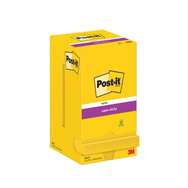Post-it blok Super Sticky ultragul 76x76mm 12 blokke - 1