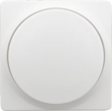 Rotary Dimmer cover Mat hvid - 1
