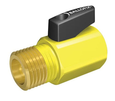 Ballofix m/håndtag muffe/nippel 3/8" - GAS - 1