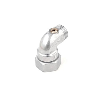 Broen Vano-Vinkel 3/4"x1/2" m/afspærring forkromet - 1
