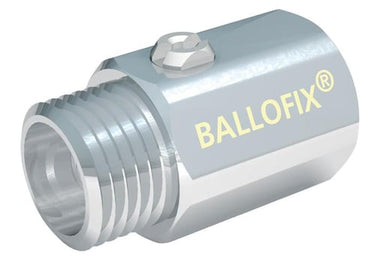 Broen Ballofix uden håndtag muffe/nippel 3/8 - 1