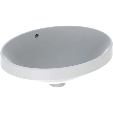 Geberit Variform håndvask 500x400x178mm nedf hvid porcelæn - 1