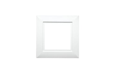 Soft Square Ramme Hvid 1X - 1