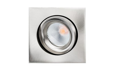 Junistar Lux Square Børstet Stål 2700K - 1
