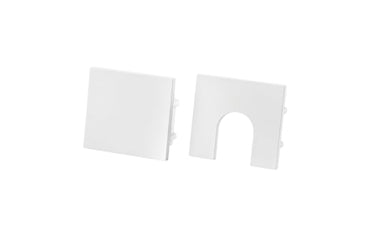 Stripline 230V Outdoor hvid endedæksel påbygget kit polycarbonat - 1