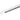 Zip Skinne Mat-Hvid 1,15m - 1