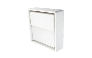 Frame Square Wall Hvid 6W LED 3000K - 1