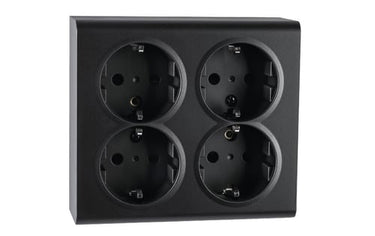 PÅBYG 4 x 230V SCHUKO 16ASORT - 1