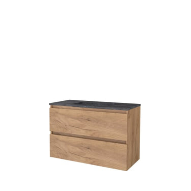 Sanibell Basicline grebsfri møbelsæt 100x46cm whiskey eg - 1