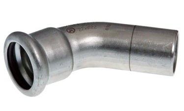 VSH XPress bøjning 45° 22mm RF 304 muffe/nippel - 1