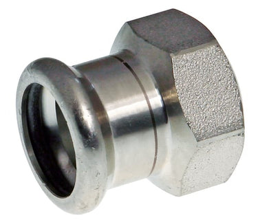 VSH XPress overgang 22mmx3/4" RF 304 muffe/muffe - 1