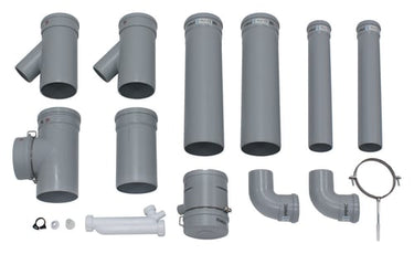 ECOTEC, ECOCOMPACT, ECOVIT TILBEHØR GRUNDSÆT FOR 2 KEDLER PP Ø130 - 1