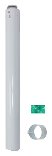 ECOTEC & ECOCOMPACT TILBEHØR FORLÆNGERRØR 1,0M Ø60/100 (PP) - 1