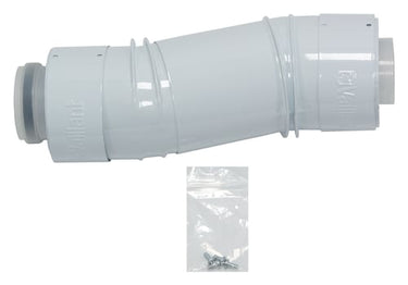 ECOTEC & ECOCOMPACT TILBEHØR FORSÆTNINGSSTYKKE 30-45 MM Ø60/100 (PP) - 1