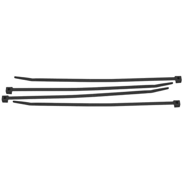 Nylon kabelbindere sort 3,50x200mm pakke a 100 stk - 1