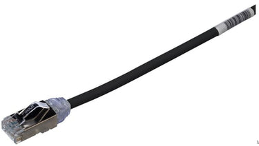 Patchkabel SD Kat.6A F/UTP LSZH 1,5m sort - 1